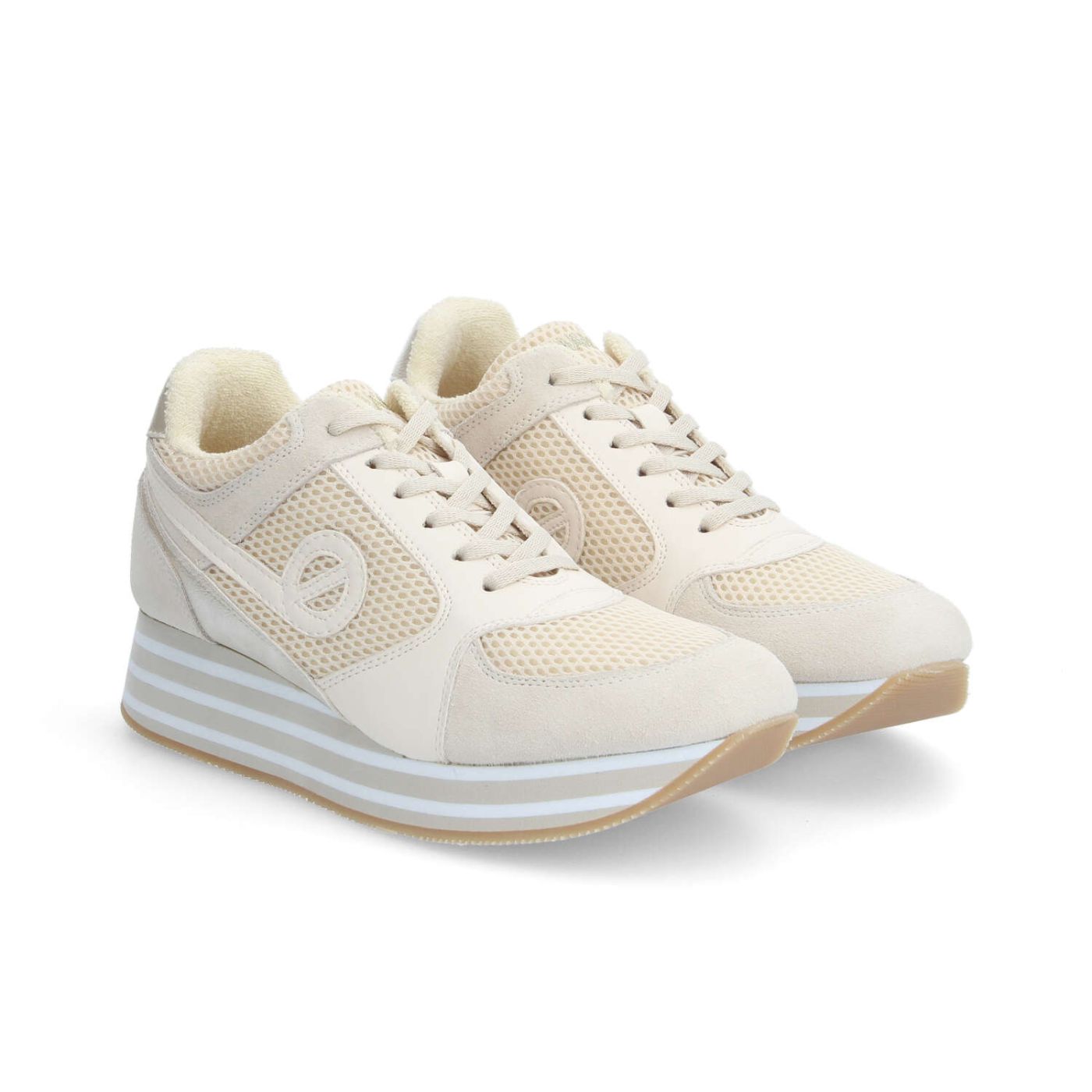 PARKO JOGGER W - MESH/SDE/POPPY - BLANC CASSE